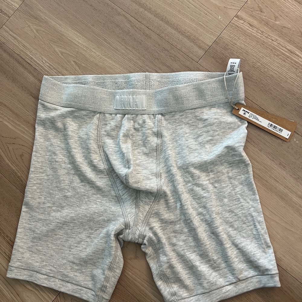 SKIMS Light Gray Boxer Briefs
